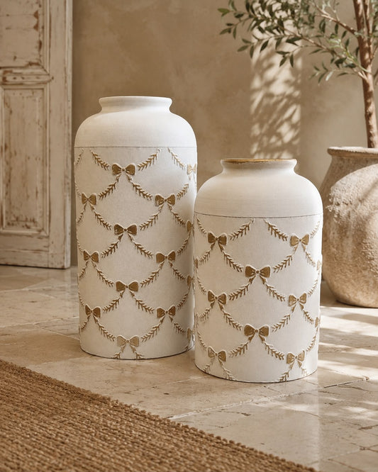 Vaso con fiocchi | Arte di Nacchi