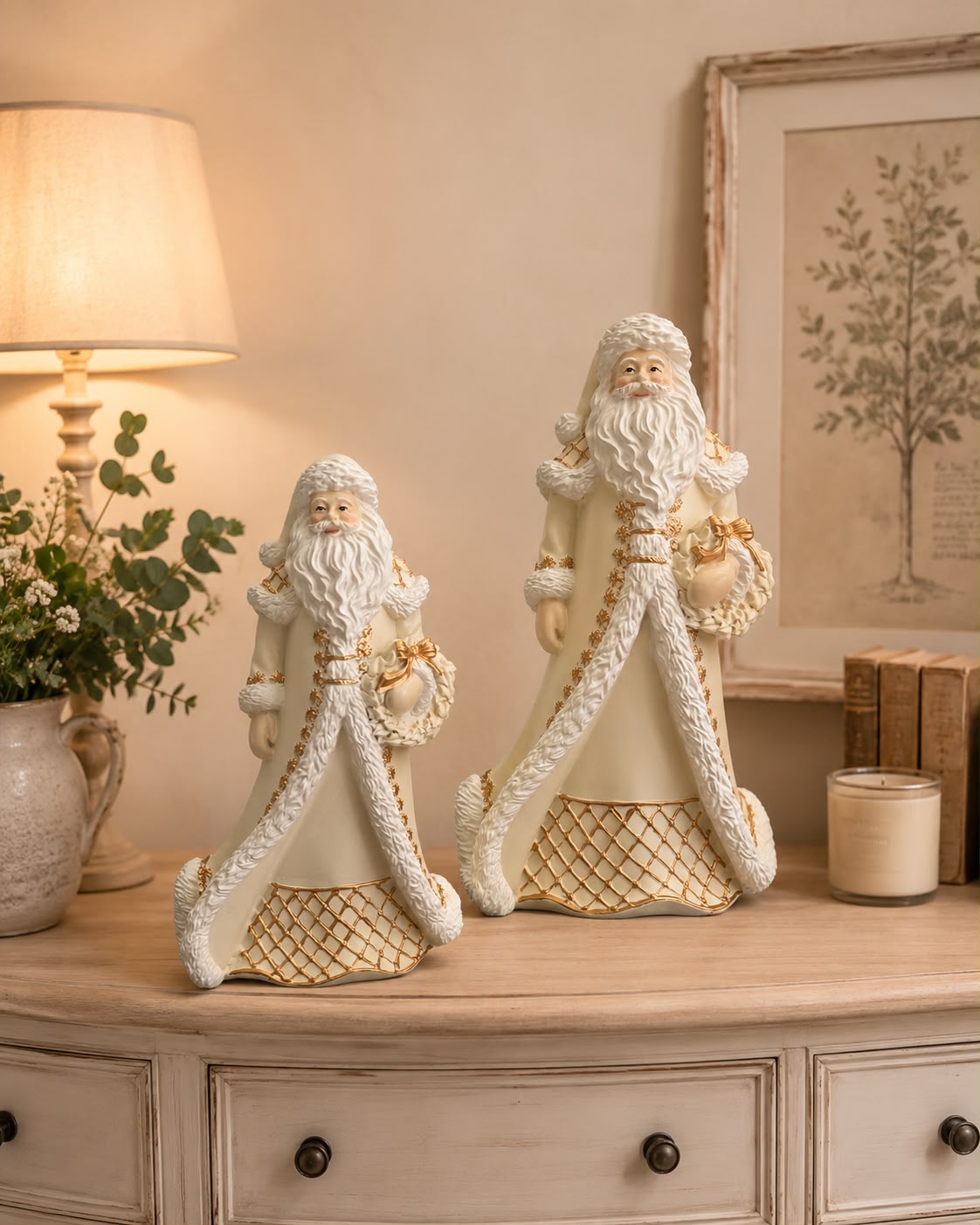 Babbo Natale oro | Arte di Nacchi