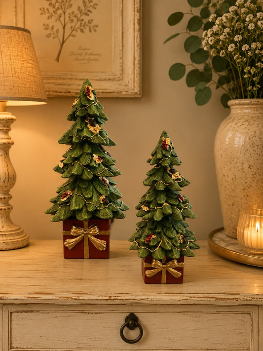 Albero verde  decorato   | Arte di Nacchi