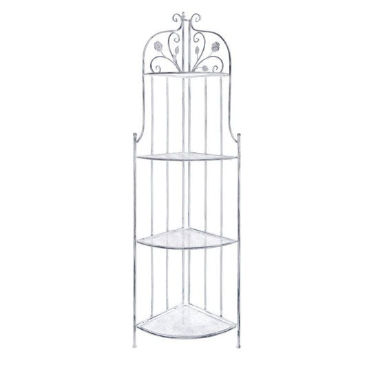 Etagere angolare 48x35x166cm| Blanc Mariclò