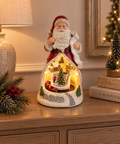 Babbo Natale con led