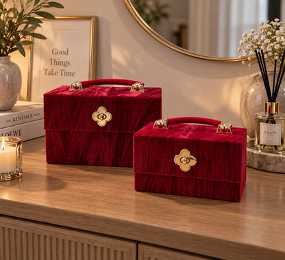 Scrigno rosso  - bauletto