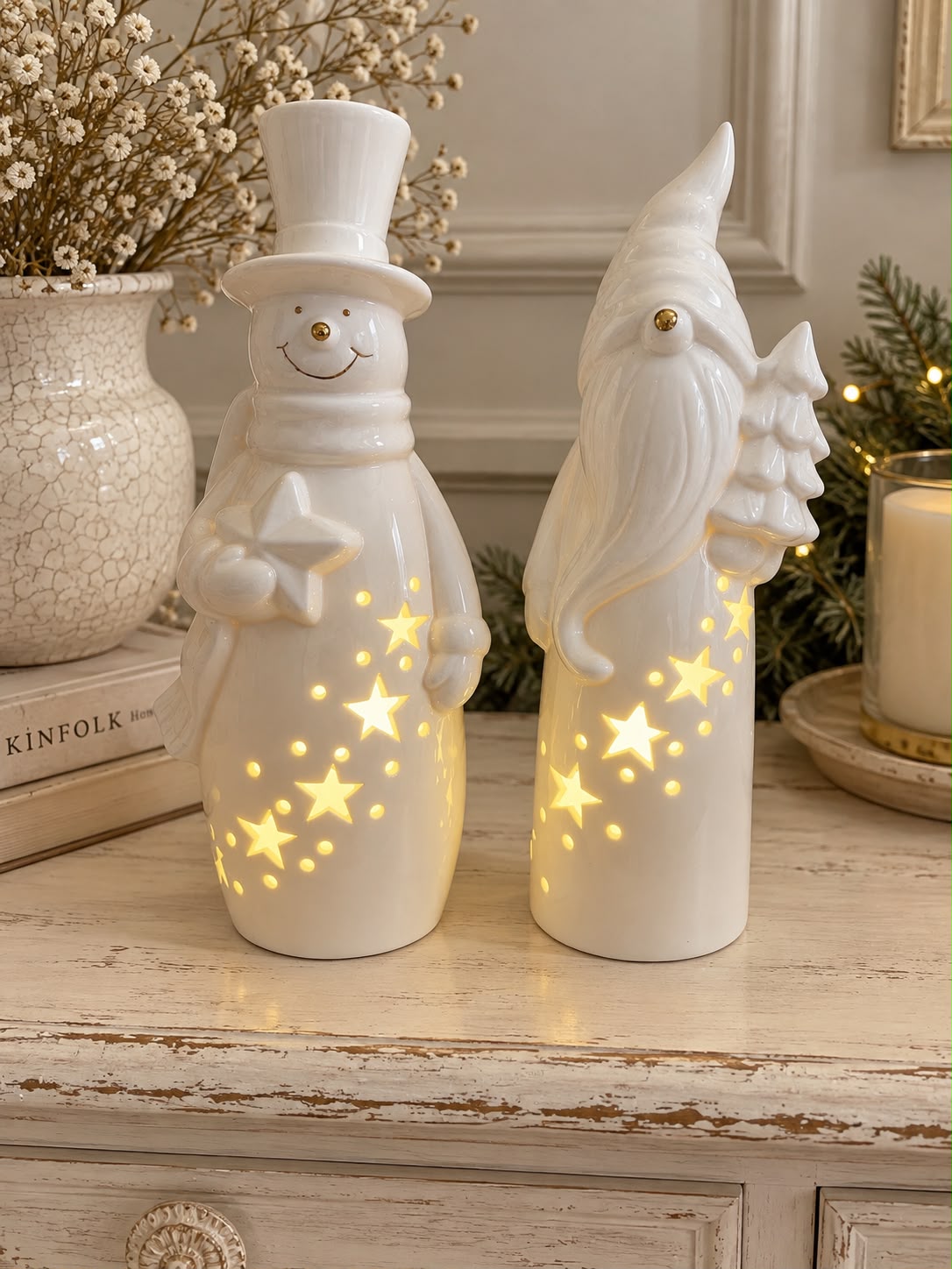 Decoro Natlizio con led