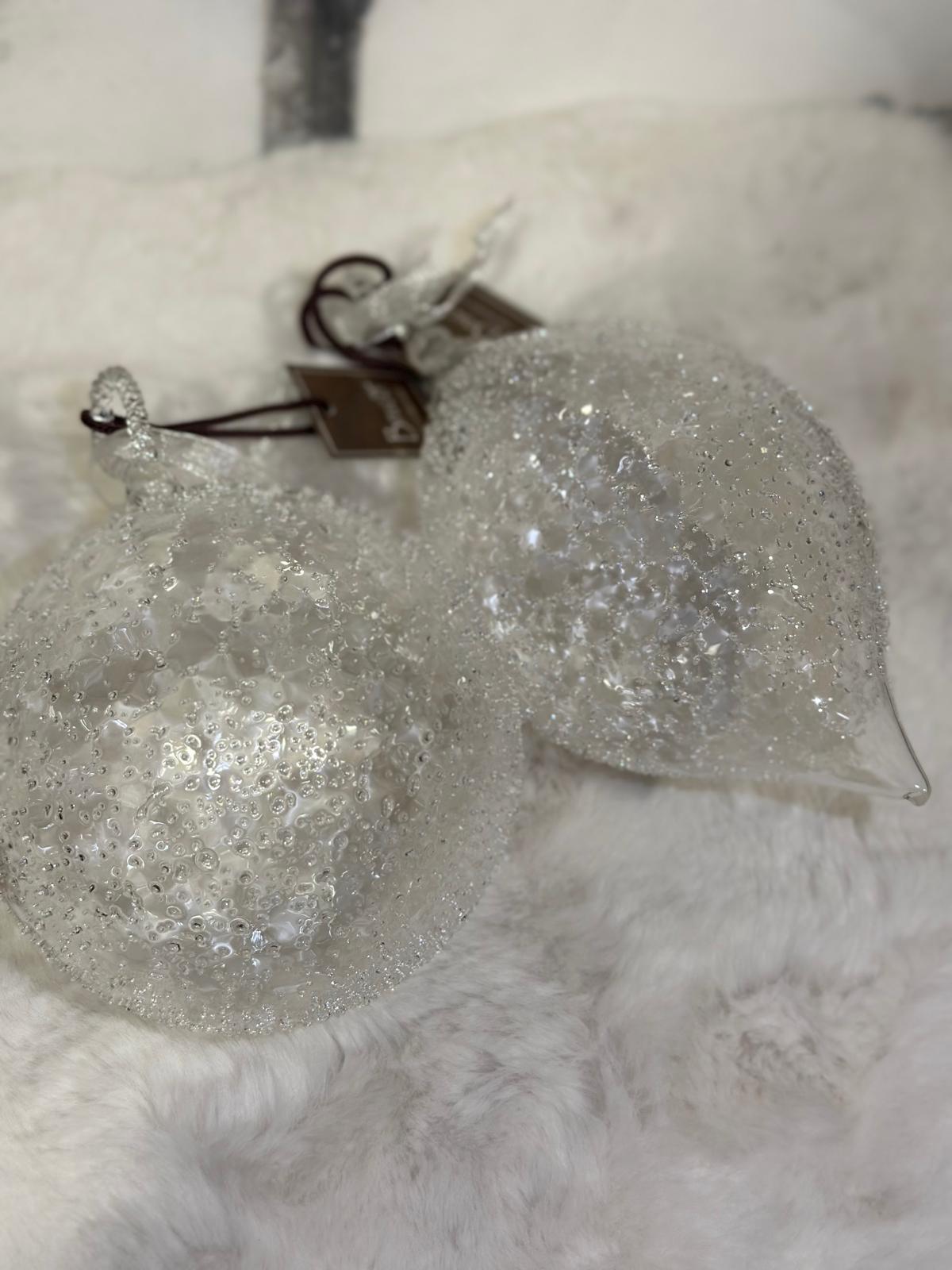 Pallina di natale vetro