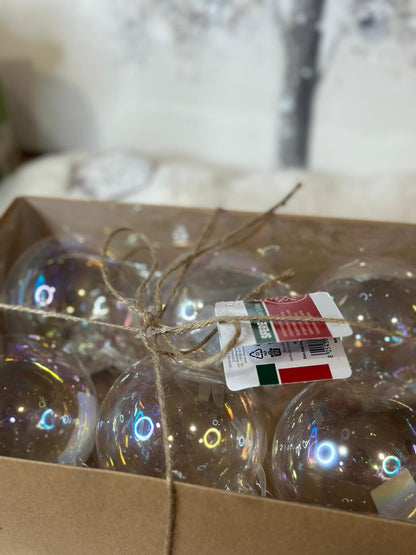 Box palline in vetro soffiato