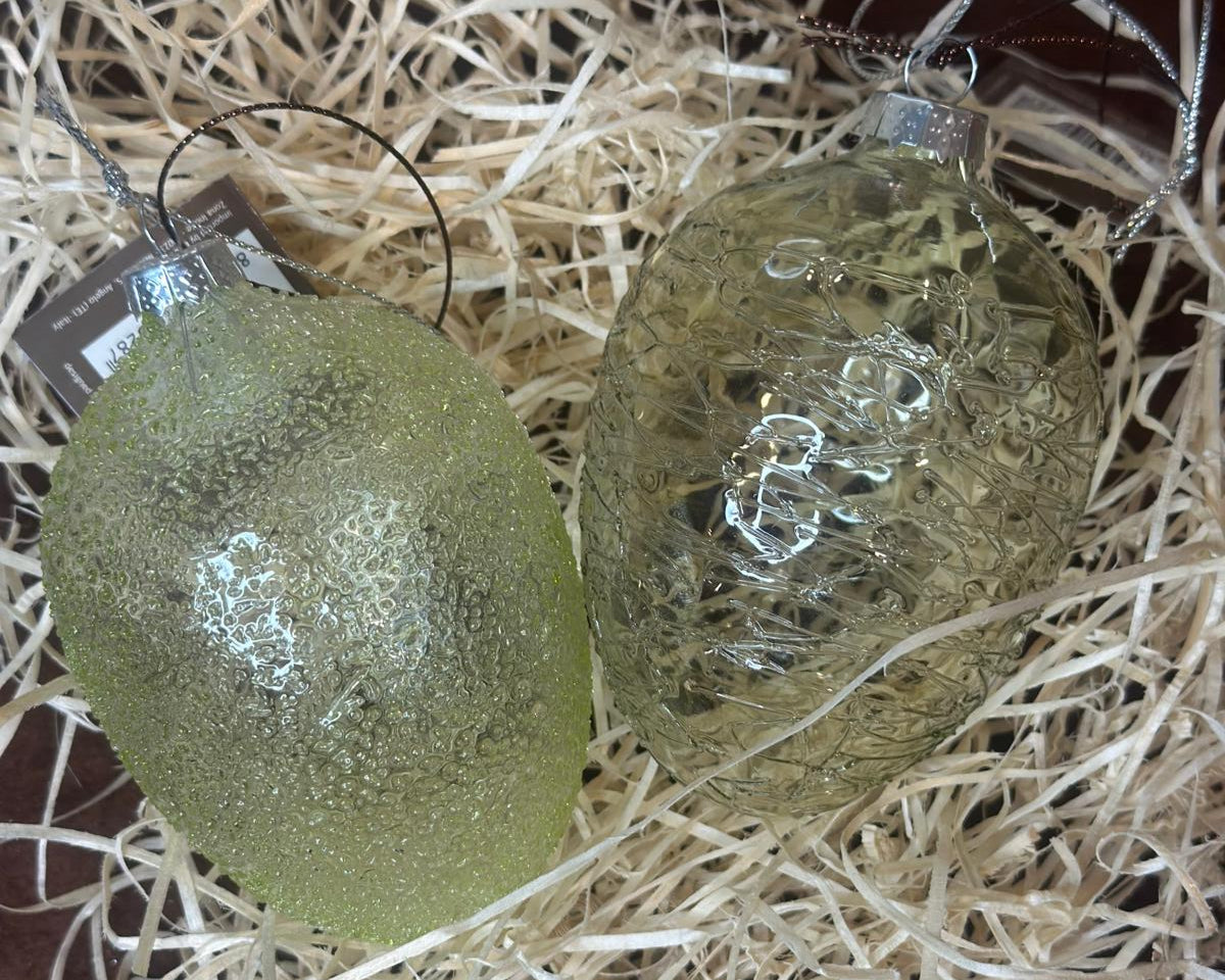 Uova di Pasqua in vetro