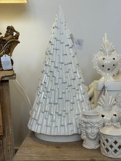 Albero bianco in ceramica