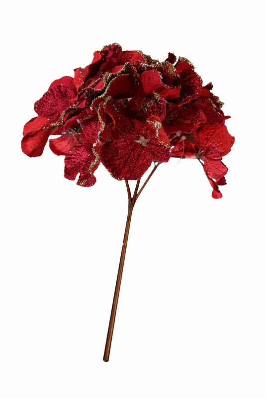 Fiore artificiale rosso | Blanc Mariclò