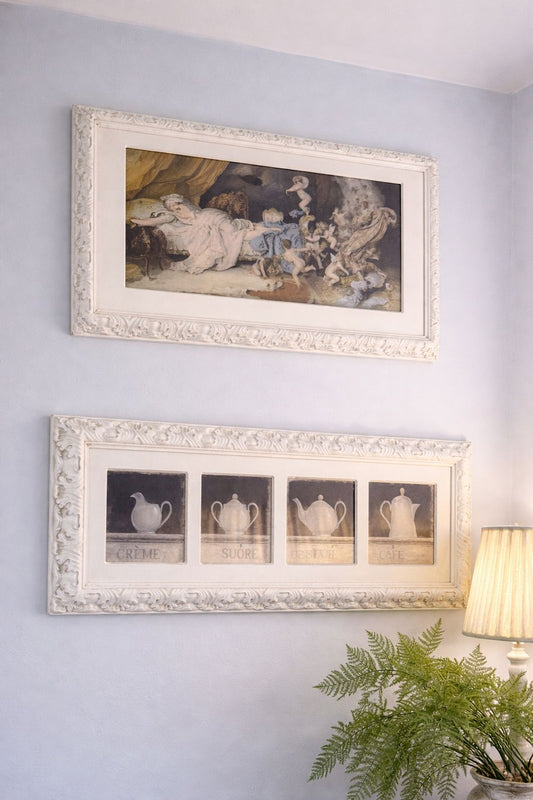 Quadro con cornice bianca|L'Arte di Nacchi