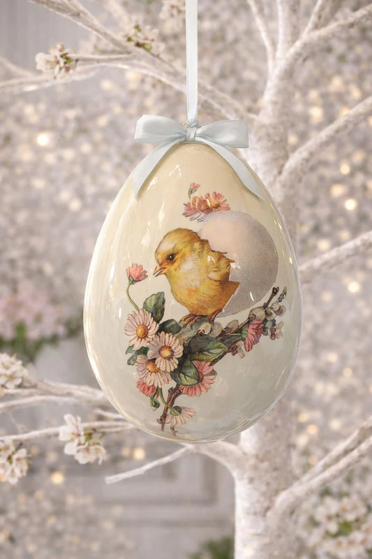 Uovo di Pasqua celeste| Blanc Mariclo