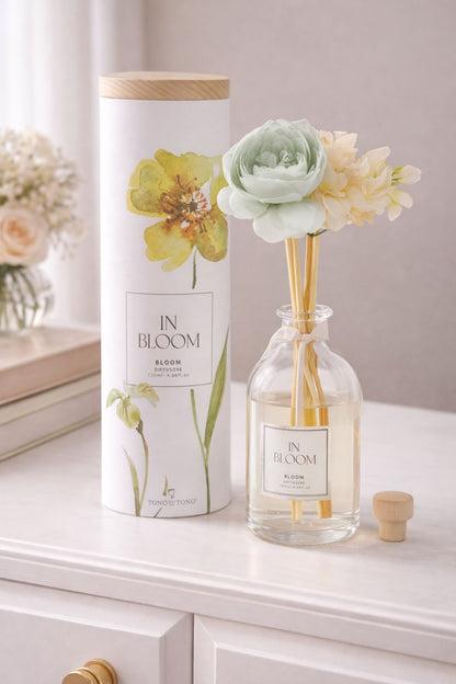 Diffusore- profumatore con fiori | Tono su tono