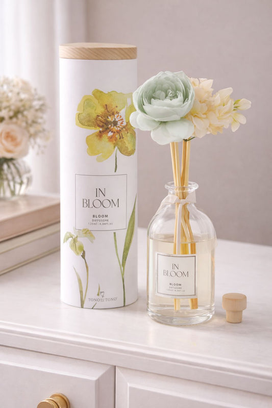 Diffusore- profumatore con fiori | Tono su tono