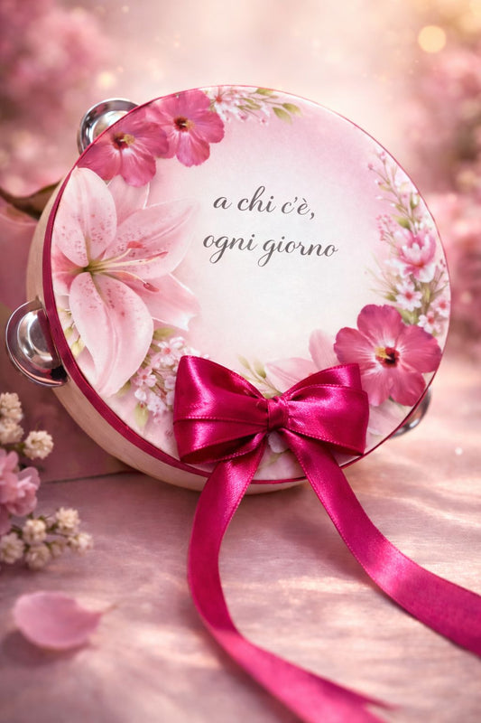 Tamburello con decoro