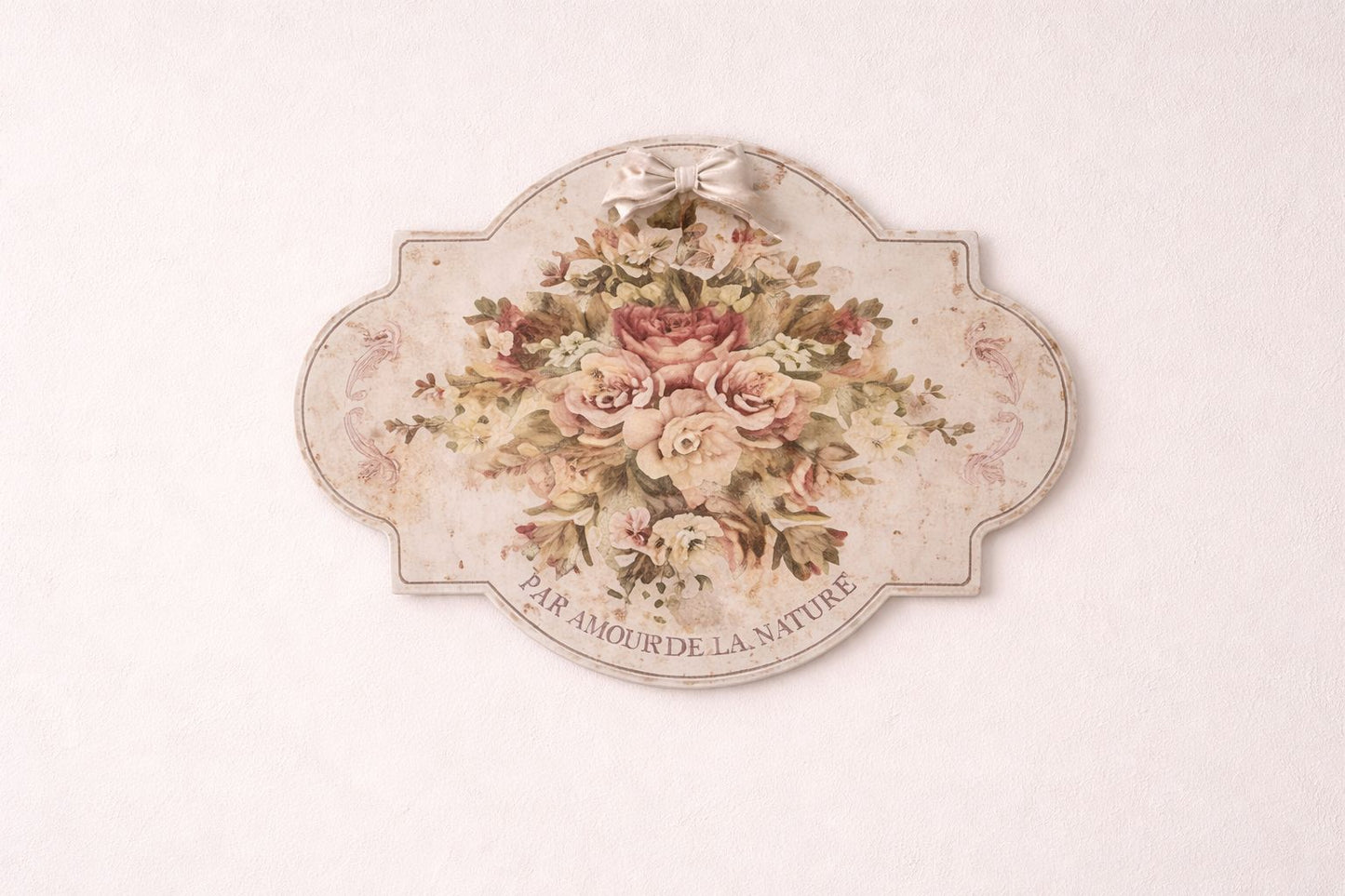 Quadro con fiori vintage rosa| L'Arte di Nacchi