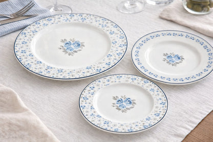 Set 18 Piatti con fiori blu | Arte di Nacchi