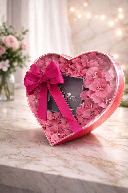 Box cuore con bracciale per la Mamma