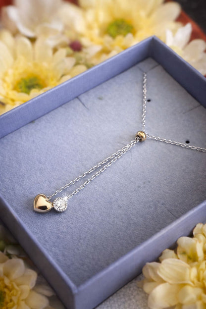 Box cuore con collana Sagapò