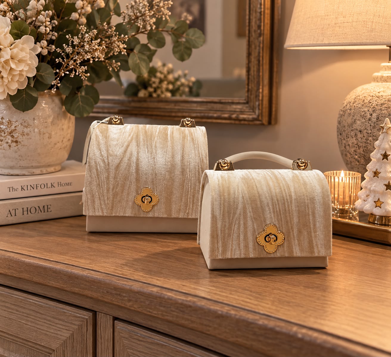 Scrigno beige - bauletto