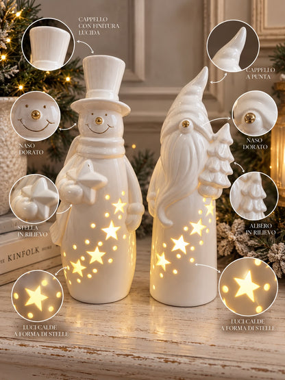 Decoro Natlizio con led