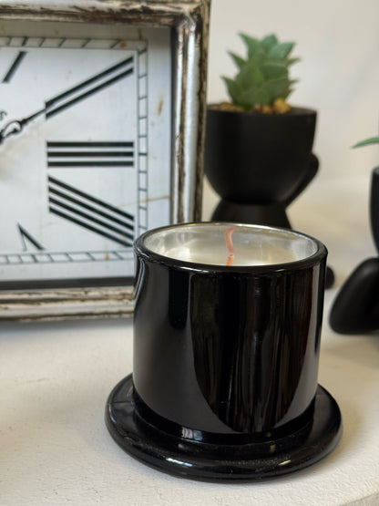 Candela con  coperchio