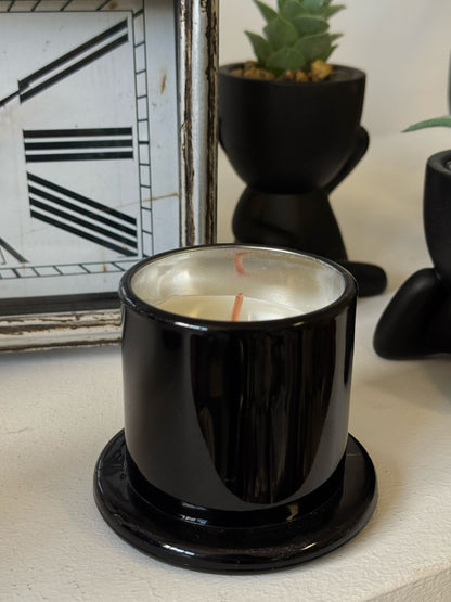 Candela con  coperchio