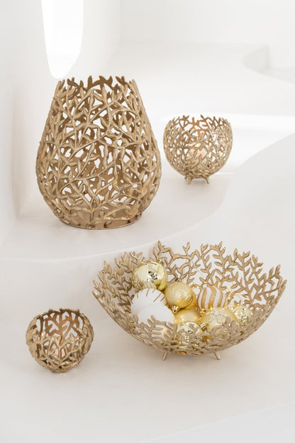 Vaso candeliere oro