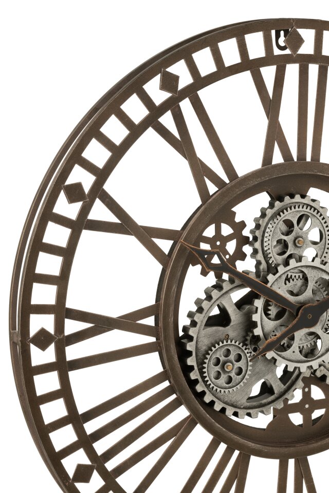 Orologio da parete in metallo