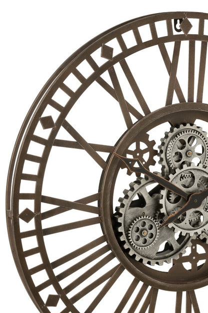 Orologio da parete in metallo