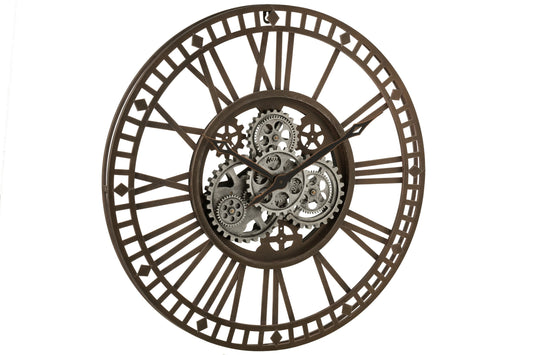 Orologio da parete in metallo