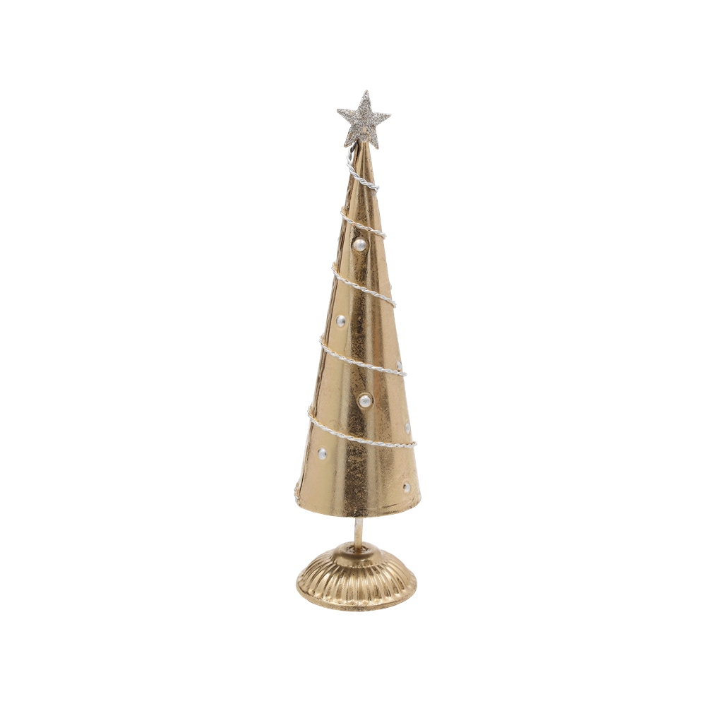 Albero di Natale dorato