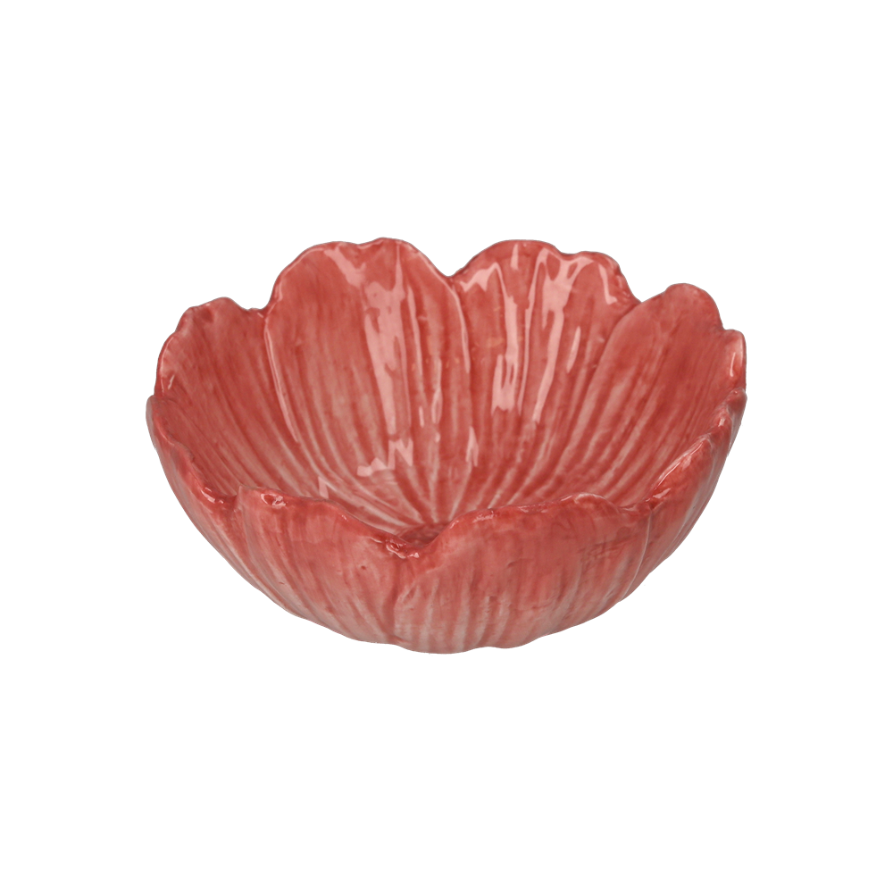 Ciotola con petali rosa