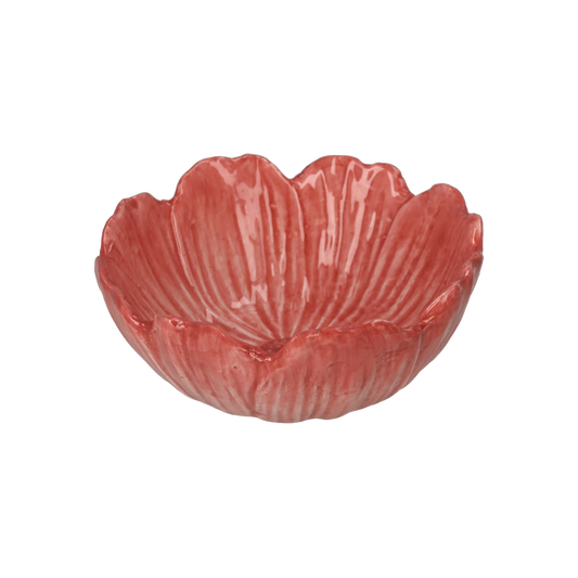 Ciotola con petali rosa
