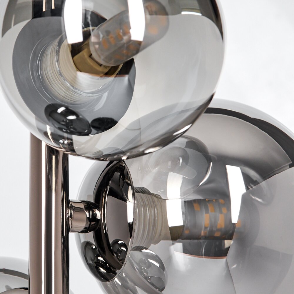 Lampada led nera con sfere| La Scintilla Home