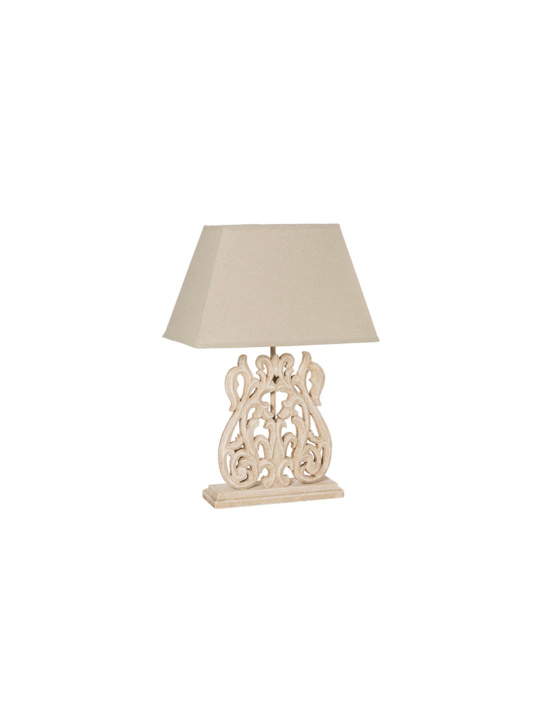 Lampada beige shabby | L'Arte di Nacchi