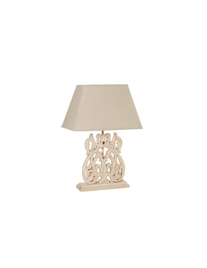 Lampada beige shabby | L'Arte di Nacchi
