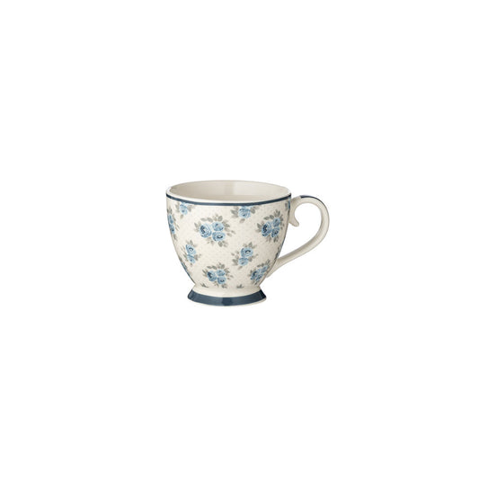 Set 4 Tazze con fiori blu | Arte di Nacchi