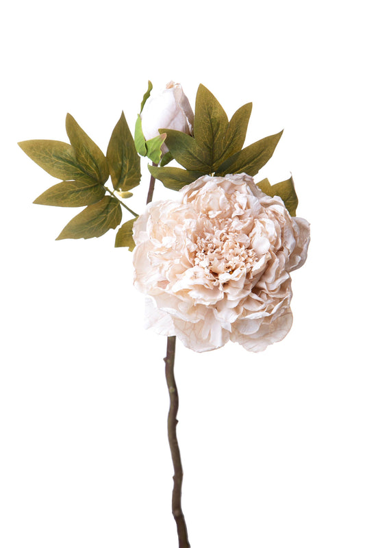 Peonia fiore artificiale | Dino bianchi