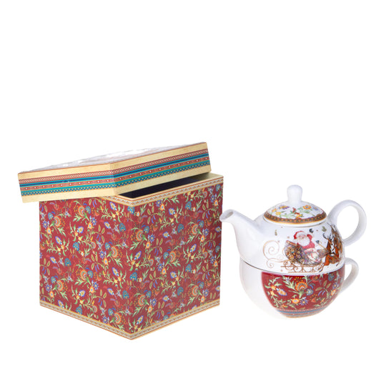 Teiera con tazza Natalizia